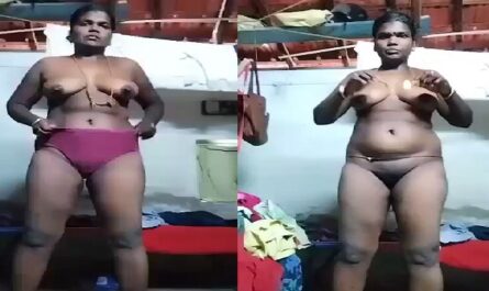 Mature Chubby Tamil Aunty Sex Teasing Nude Viral Show
