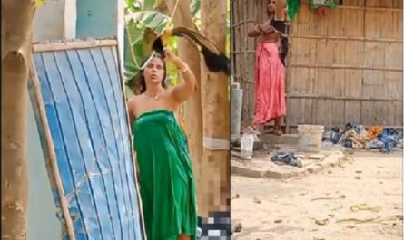 Neighbor Naughty Bhabhi Outdoor Nude Bath Dress Change