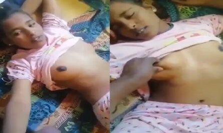 Slim Sexy Sister Boob Press While Bro Got A Handjob