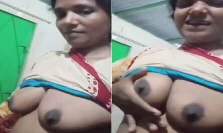 Village Bhabhi Boobs Show Teasing Video Secret Pervert Lover