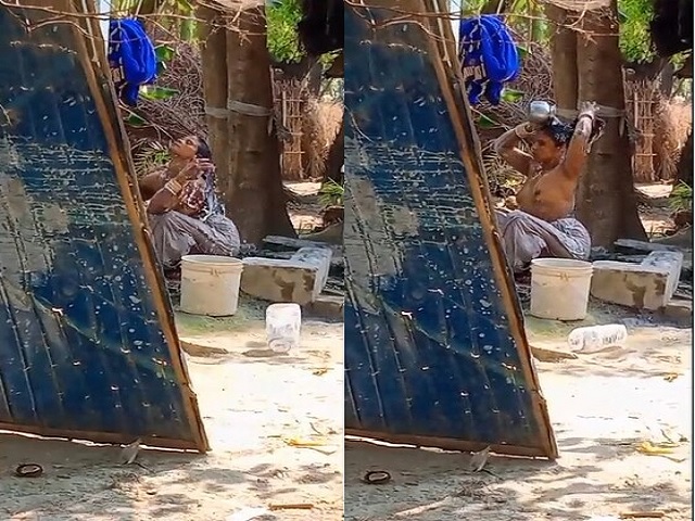 Village Bhabhi Nude Bath Outdoors Cam XXX